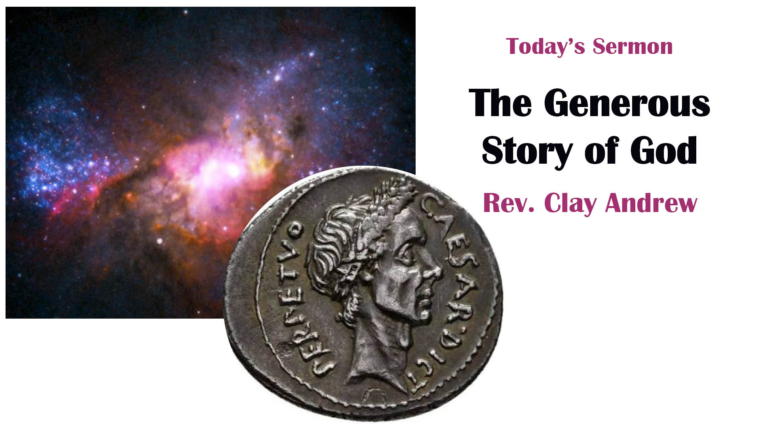 The Generous Story of God